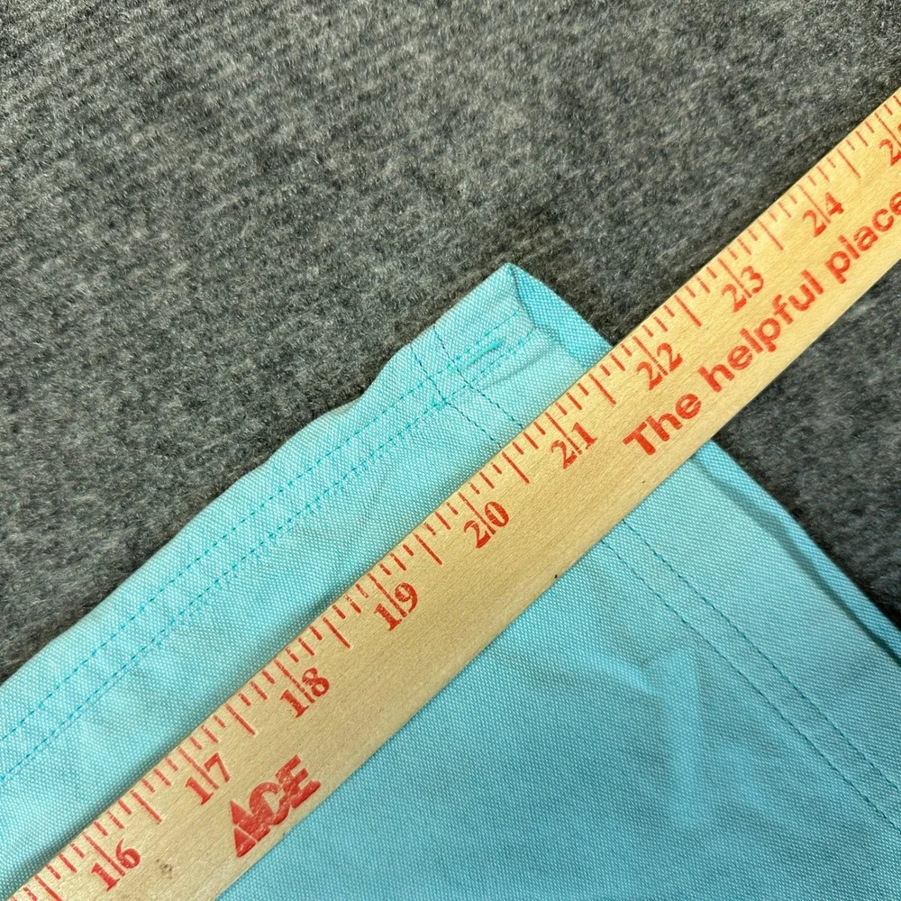 Lululemon Athletica Commission Shorts Mens 34 Turquoise Blue Golf 9 Inseam